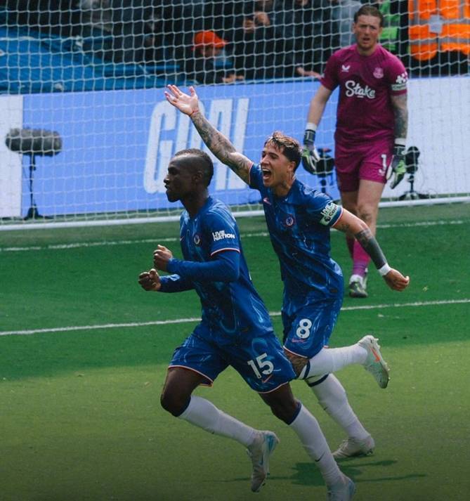 杰克逊一剑封喉，终结132天进球荒！1-0埃弗顿，切尔西杀入欧冠区